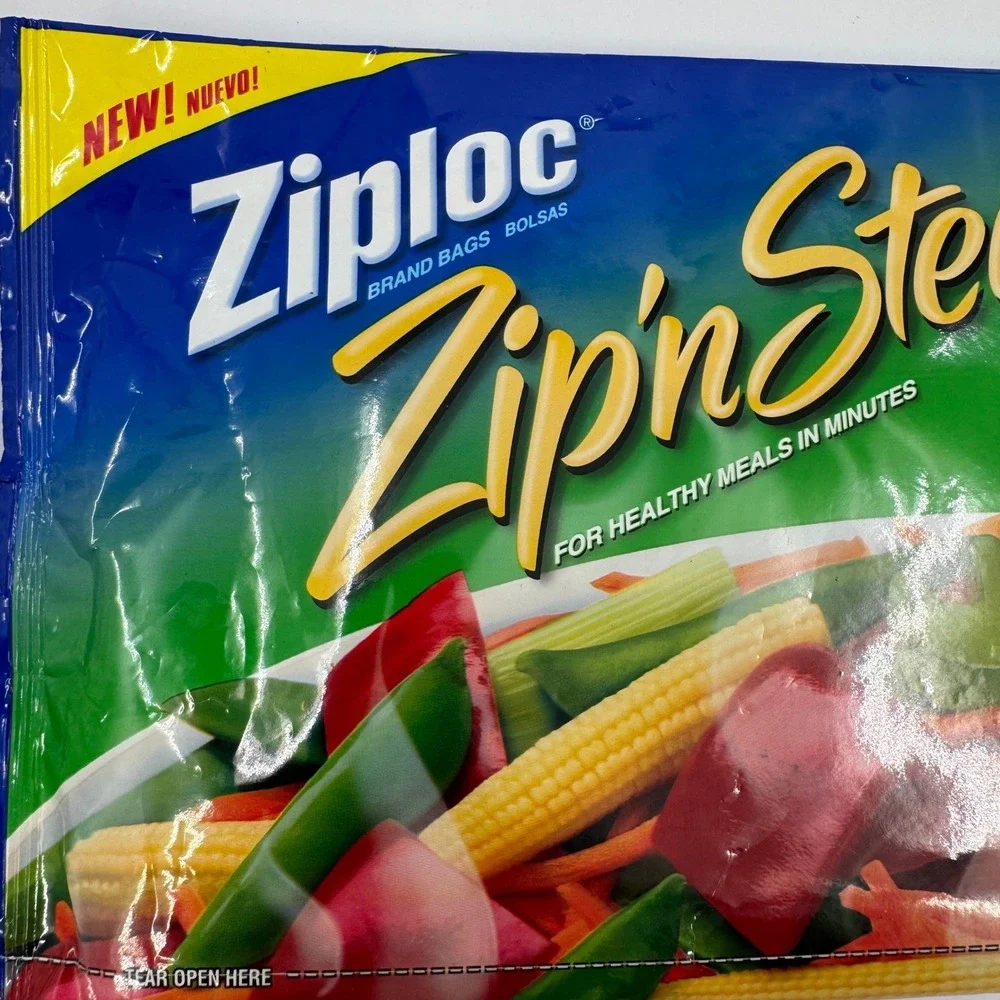 Ziploc zip steam